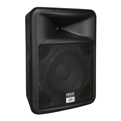 Peavey Impulse 1012 User manual