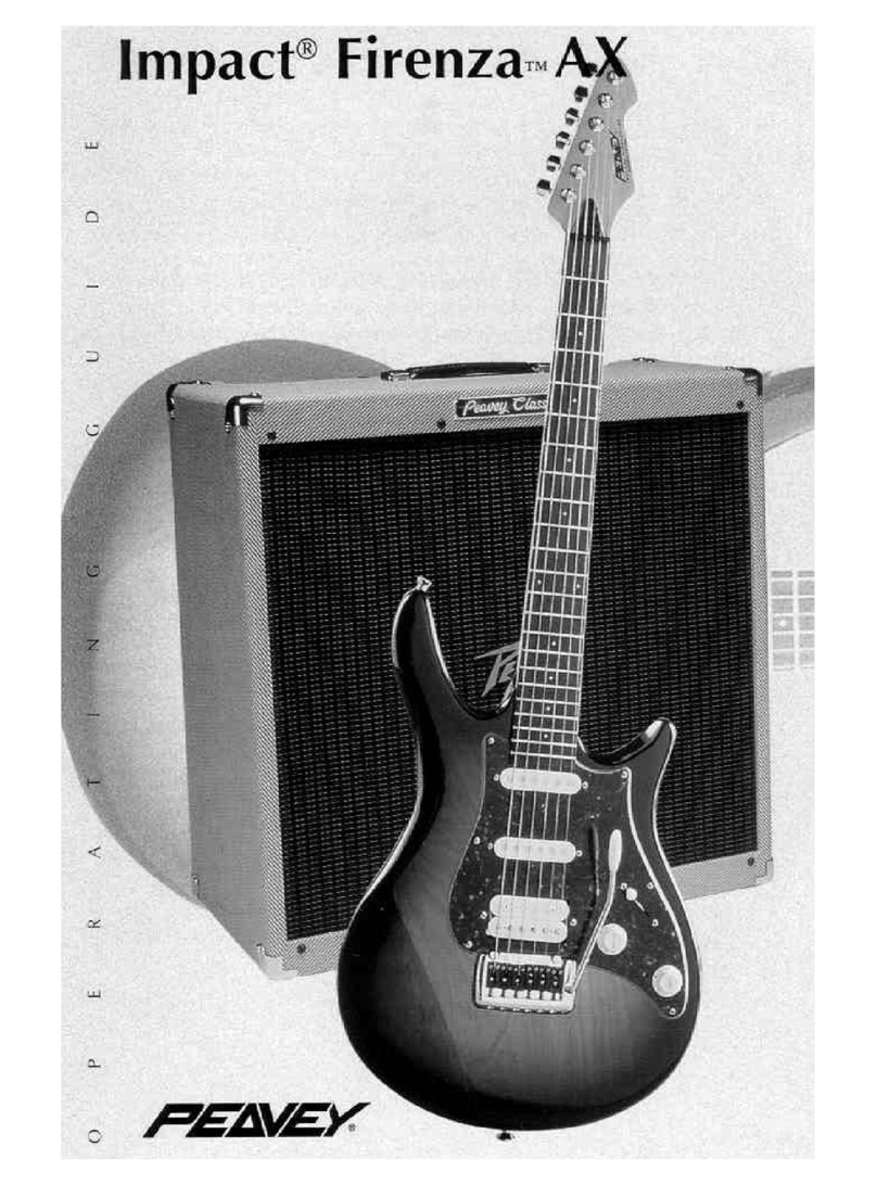 Peavey Impact Firenza AX User manual