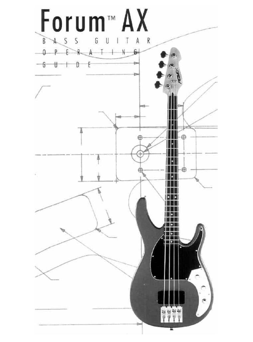 Peavey Forum AX User manual