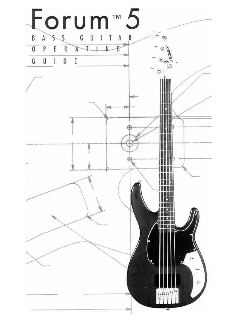 Peavey Forum 5 User manual Peavey Forum 5 User manual