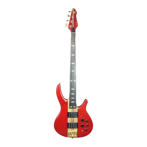 Peavey Rudy Sarzo User manual Peavey Rudy Sarzo User manual