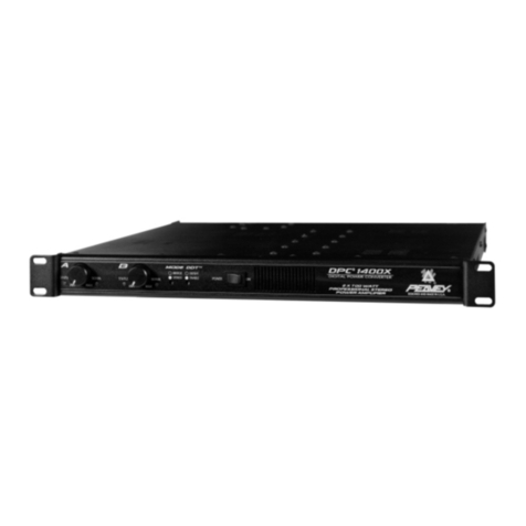 Peavey DPC 1400X User manual Peavey DPC 1400X User manual