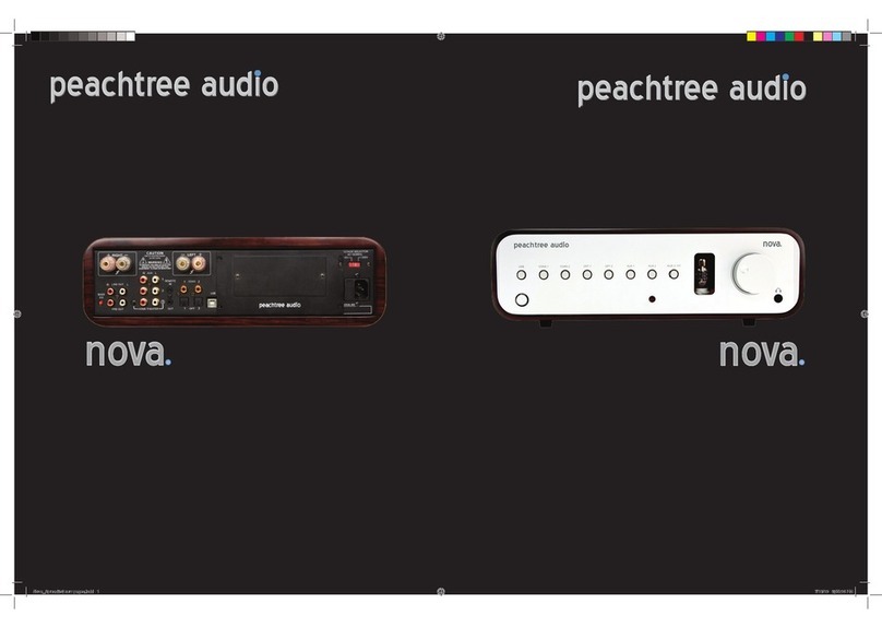 Peachtree Audio Nova owner's manual