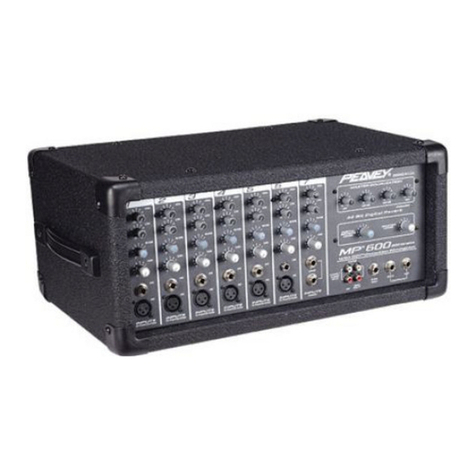 Peavey MP 600 User manual