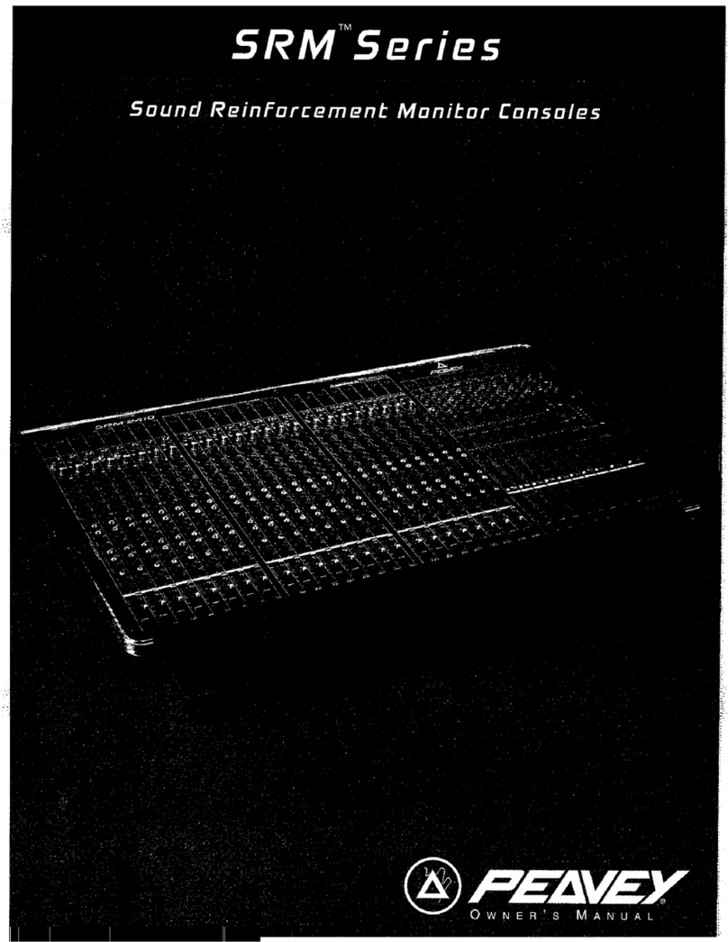 Peavey SRM 2410 User manual