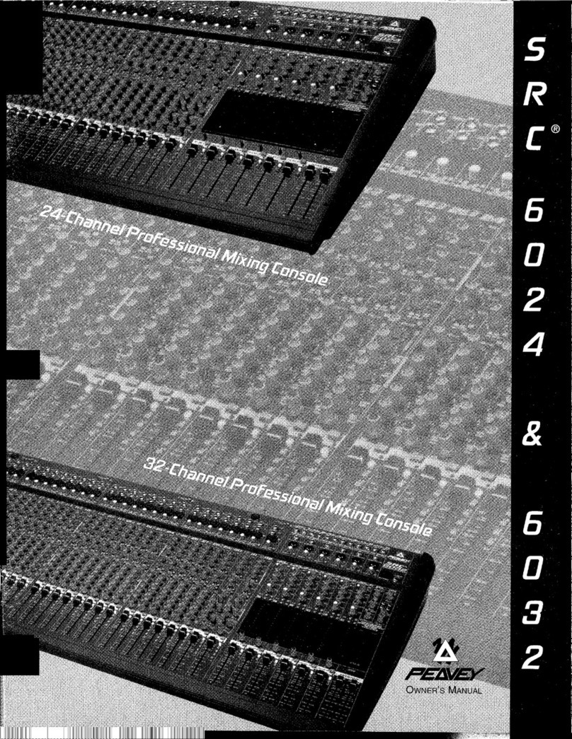 Peavey SRC 6024 User manual