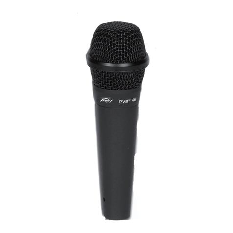 Peavey PVM 46 User manual