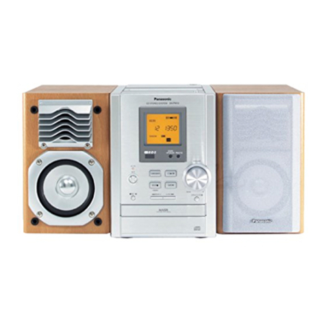 Panasonic SC-PM10 User manual