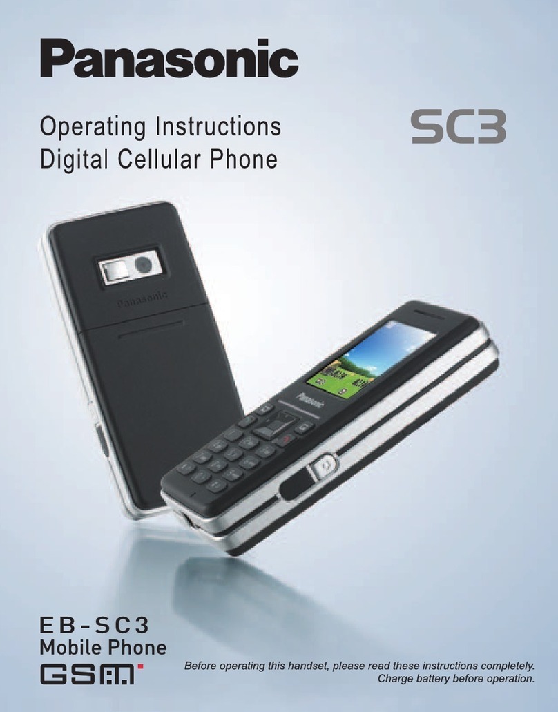 Panasonic EB-SC3 User manual