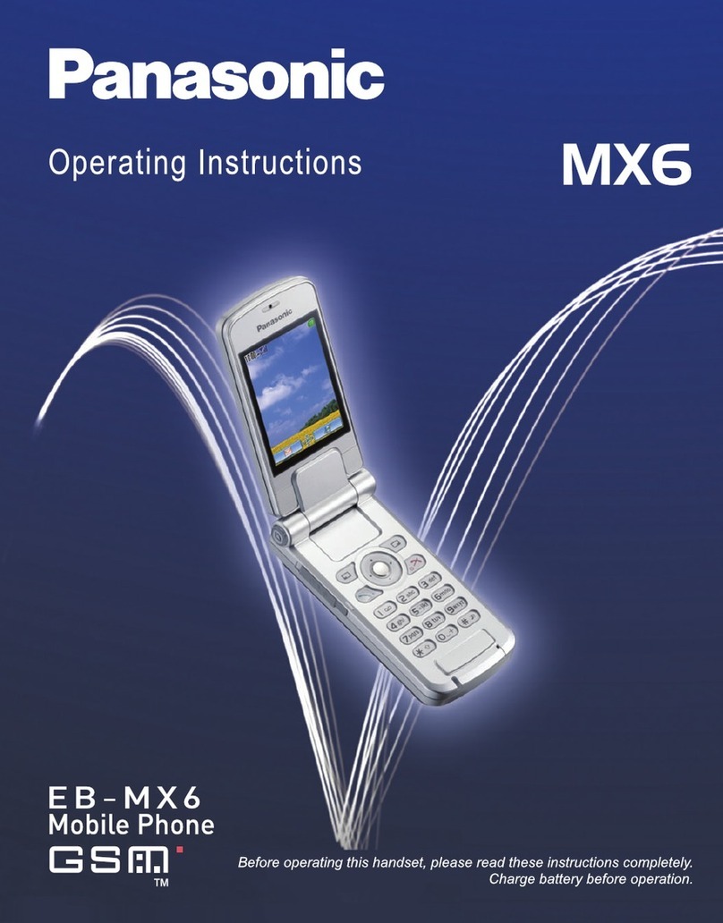 Panasonic EB-MX6 User manual