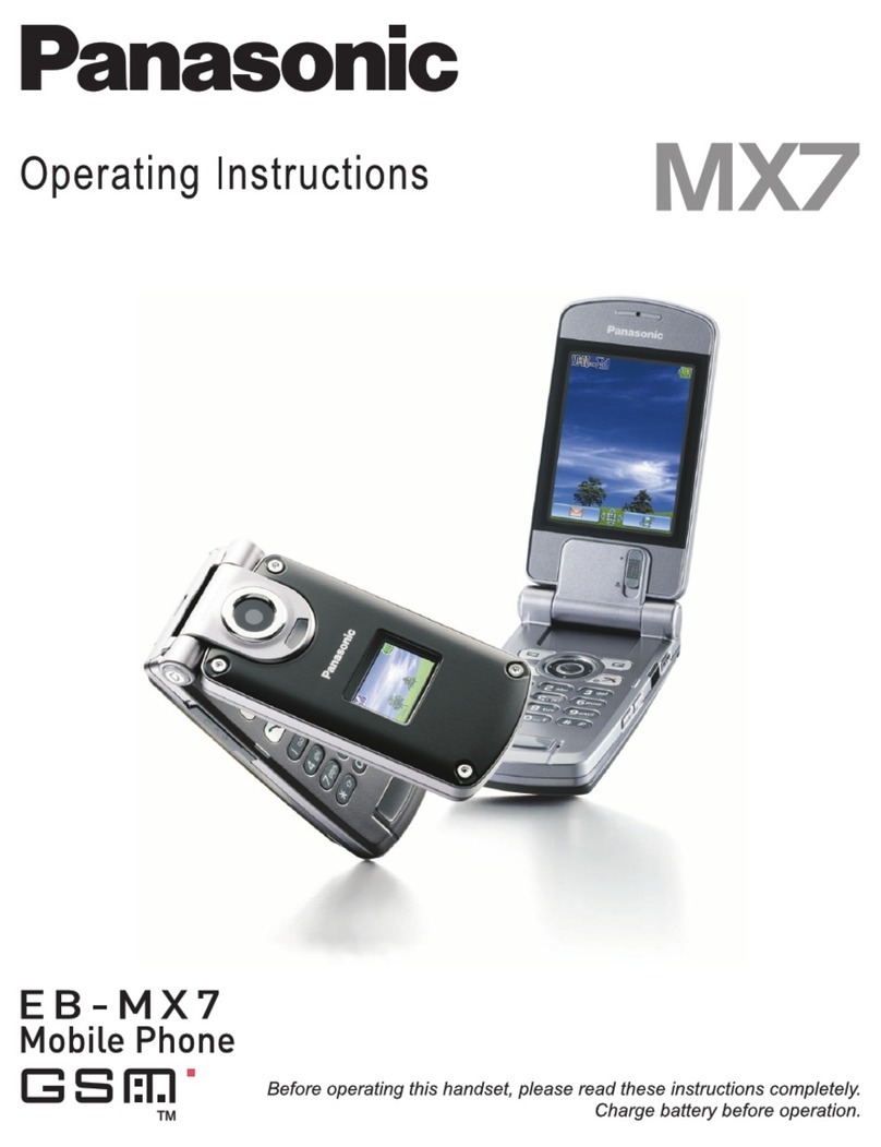 Panasonic EB-MX7 User manual