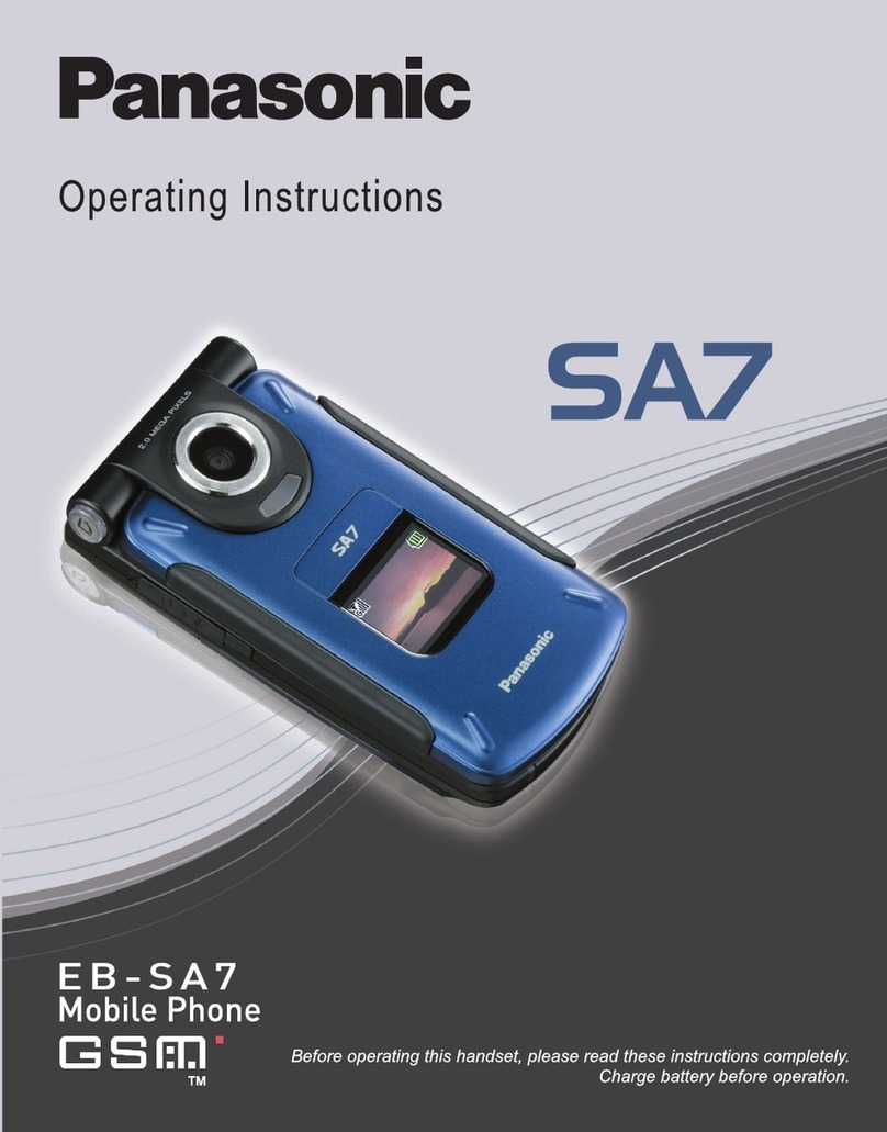 Panasonic EB-SA7 User manual