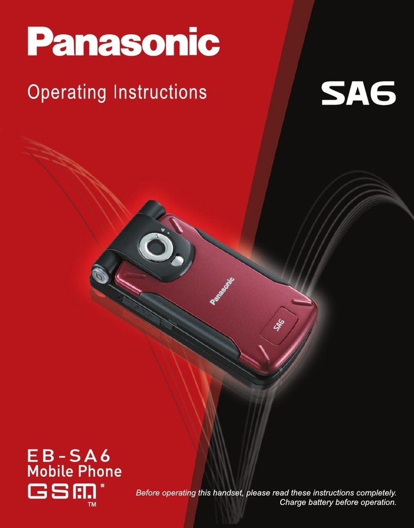 Panasonic EB-SA6 User manual
