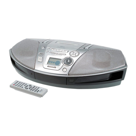 Panasonic RX-ES29 User manual Panasonic RX-ES29 User manual