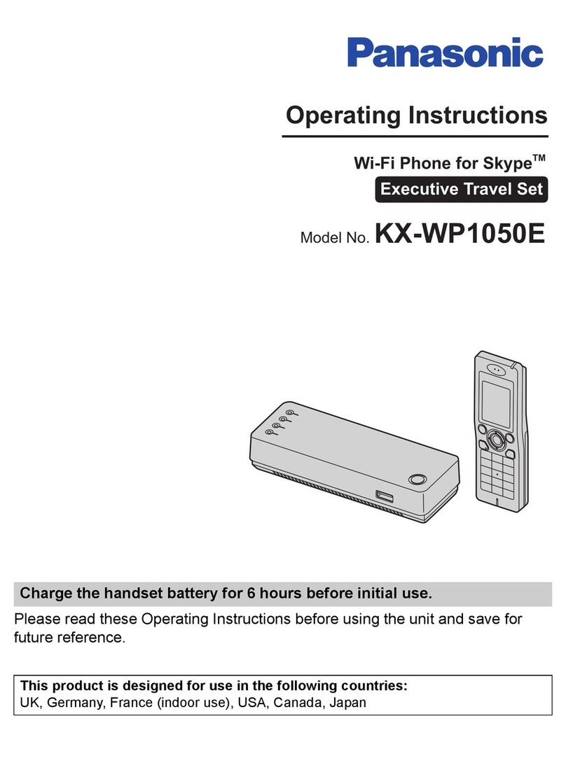 Panasonic KW-WP1050E operating instructions