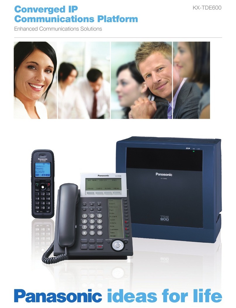 Panasonic KX-HGT100-B Brochure & specs