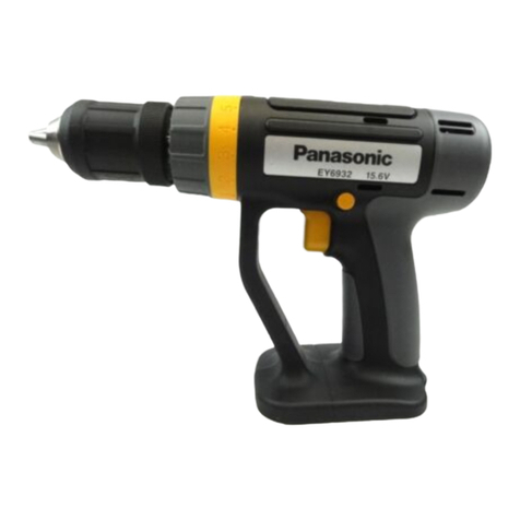 Panasonic EY6932 - HAMMER DRILL DRIVER operating instructions