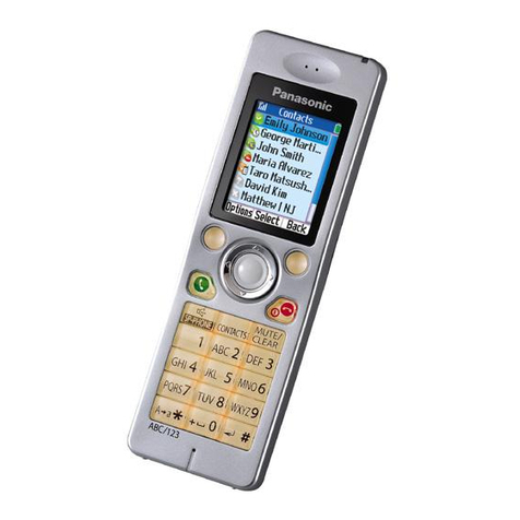 Panasonic KX WP1050 operating instructions