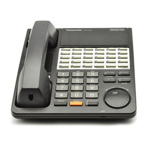Panasonic DIgital Super hy KX-T7425 User manual