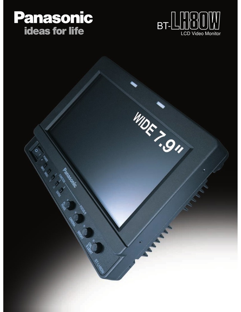 Panasonic BT-LH80W User manual