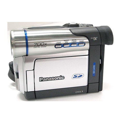Panasonic Palmcorder MultiCam PV-DV203 User manual