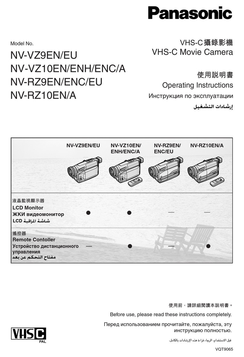 Panasonic NV-RZ10EN/A User manual