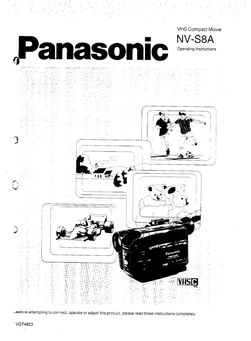 Panasonic NV-S8A User manual
