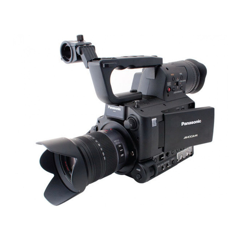 Panasonic MEMORY CARD CAMERA-RECORDER AG-AF100P User manual
