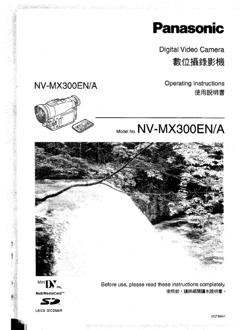 Panasonic NV-MX300EN/A User manual Panasonic NV-MX300EN/A User manual