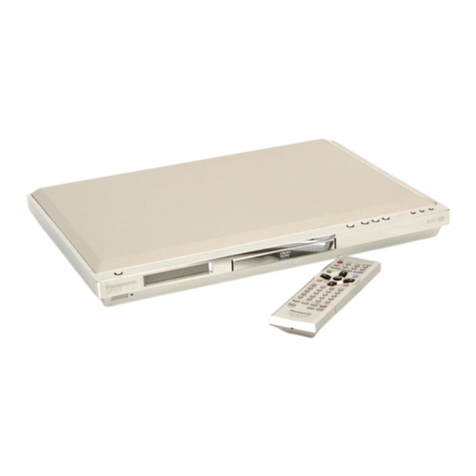 Panasonic DVD-XV10 User manual
