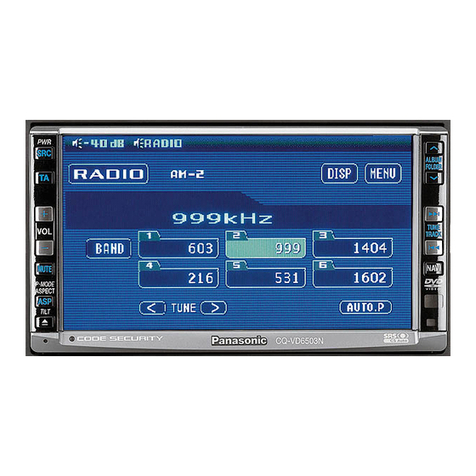 Panasonic CQ-VD6503N operating instructions