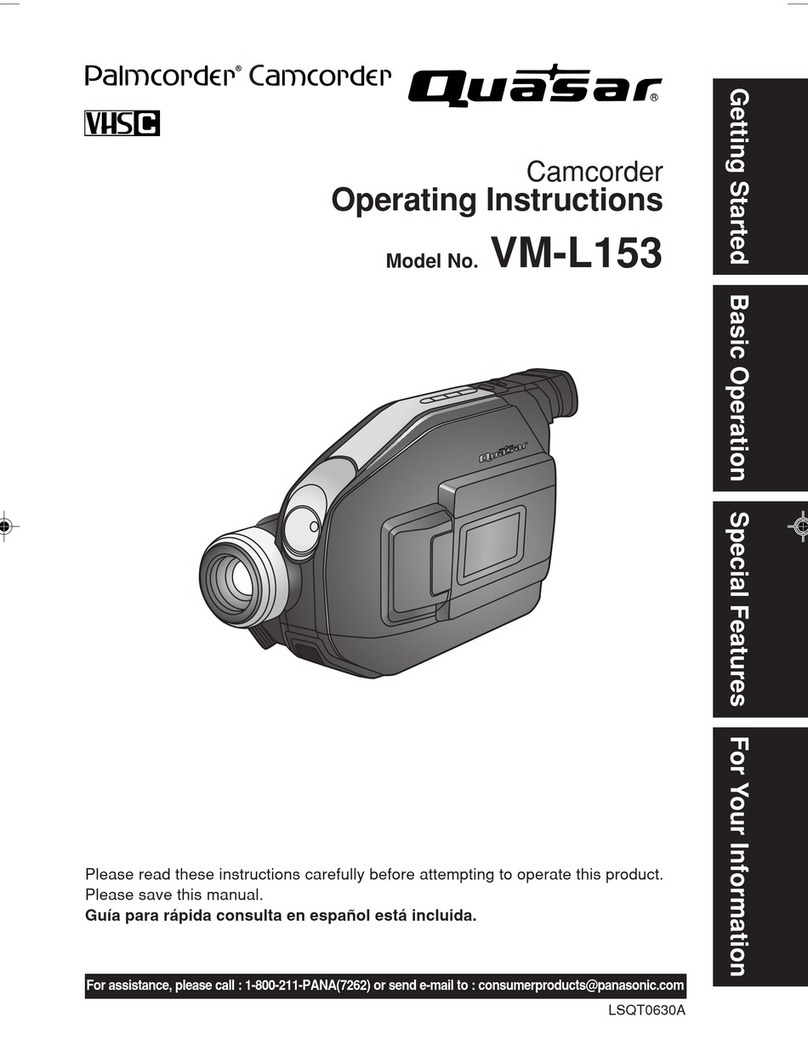 Panasonic VM-L153 User manual