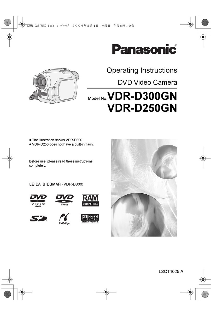 Panasonic VDR-D250GN User manual