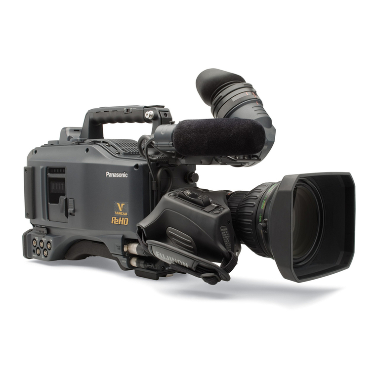 Panasonic VariCam AJ-HPX3700MC User manual