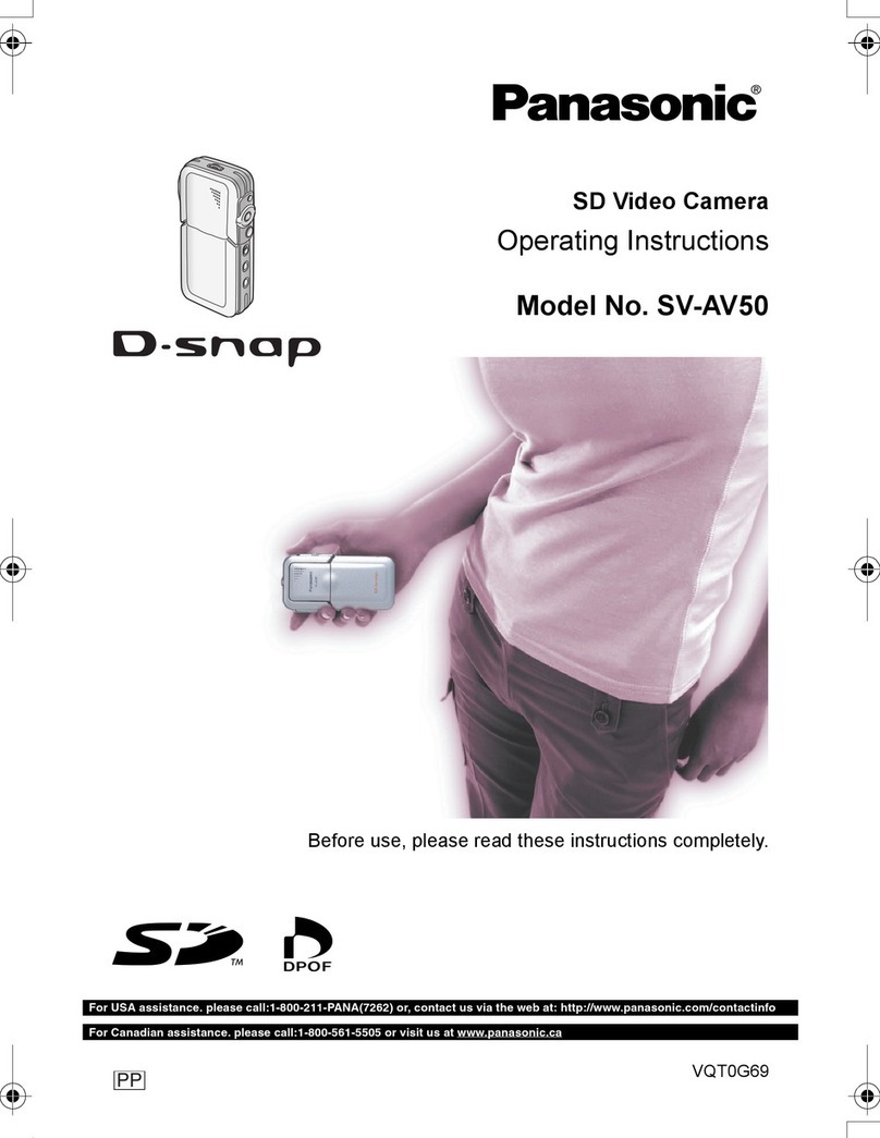 Panasonic SV-AV50 operating instructions