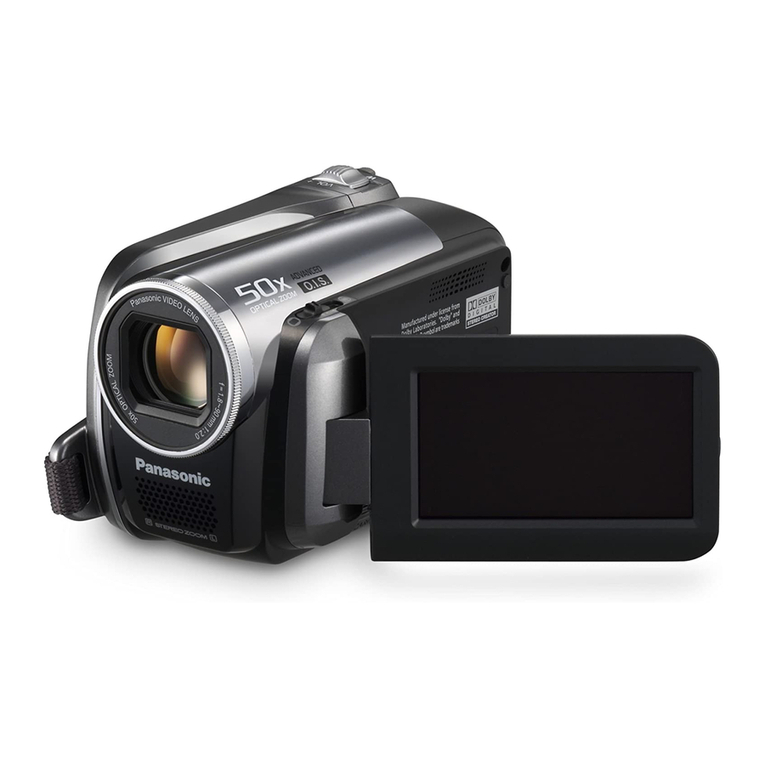 Panasonic Palmcorder SDR-H60P User manual Panasonic Palmcorder SDR-H60P User manual