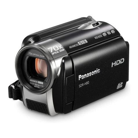 Panasonic SDR-H80 User manual