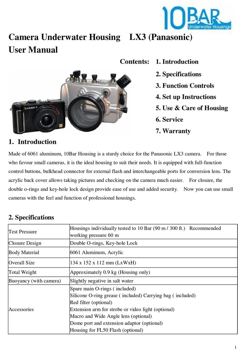 10Bar LUMIX LX3 User manual