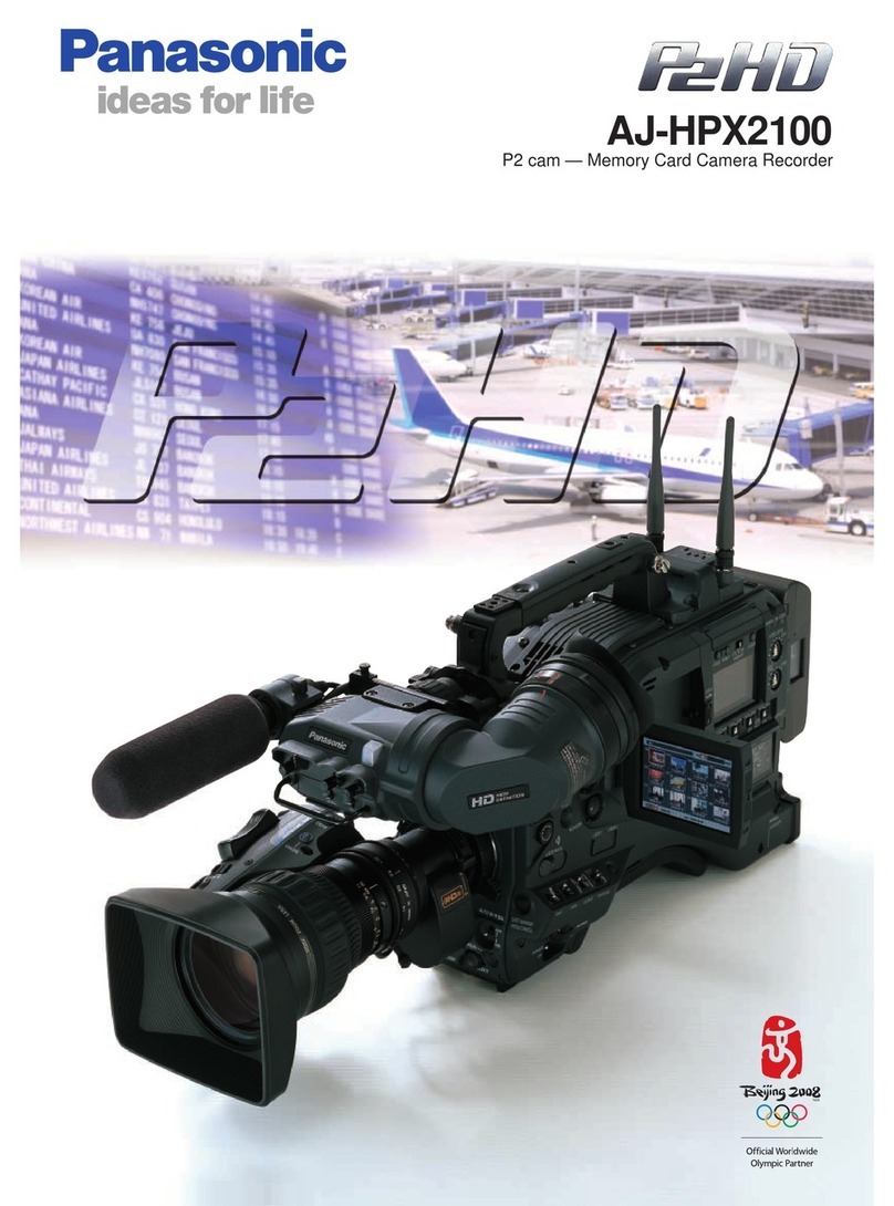 Panasonic AJ-HPX2100 User manual