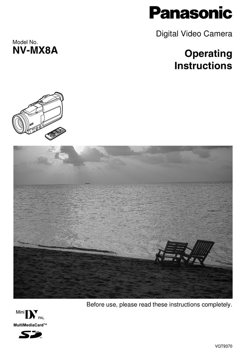 Panasonic NV-MX8A User manual