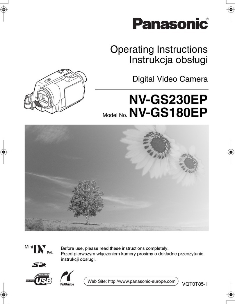 Panasonic NV-GS180EP User manual