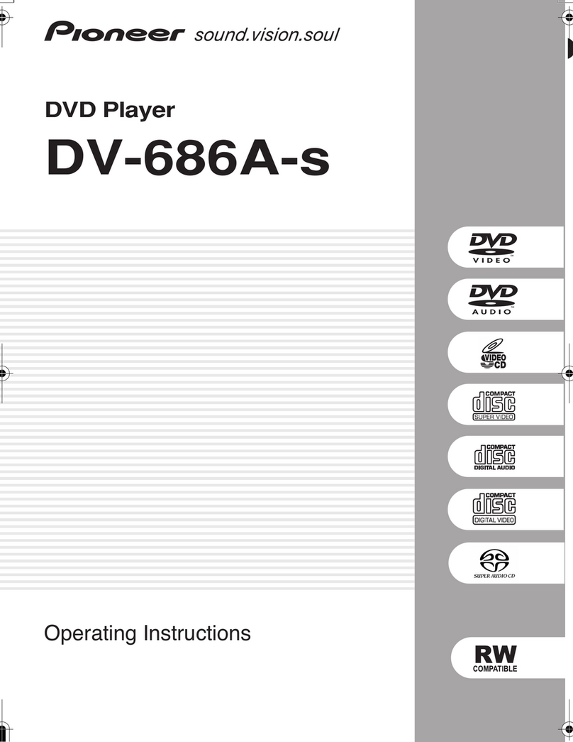 Pioneer DV-686A-s User manual