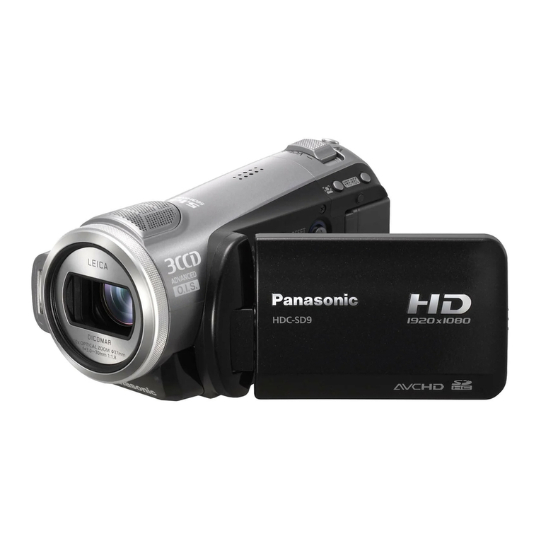 Panasonic HDC-SD9D User manual Panasonic HDC-SD9D User manual