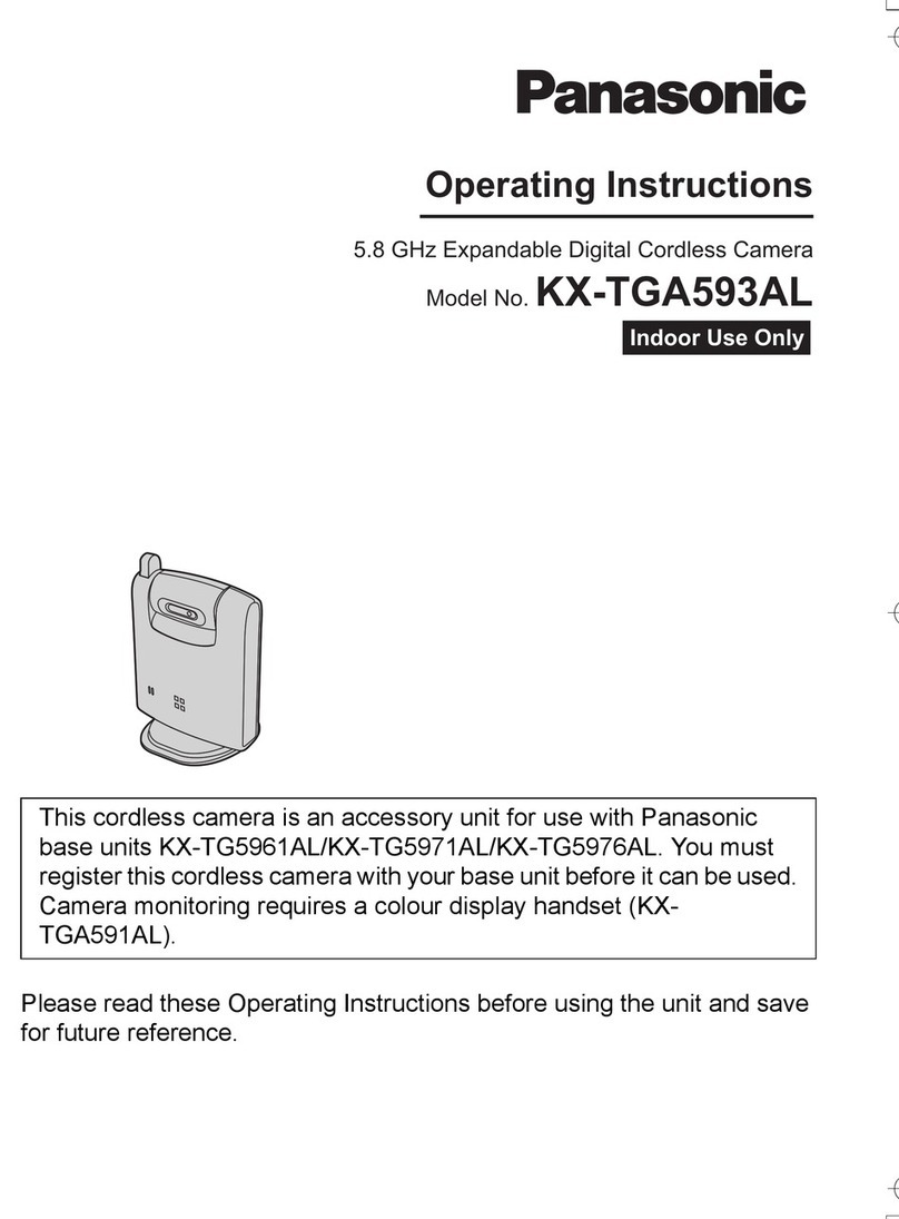 Panasonic KX-TGA593AL operating instructions