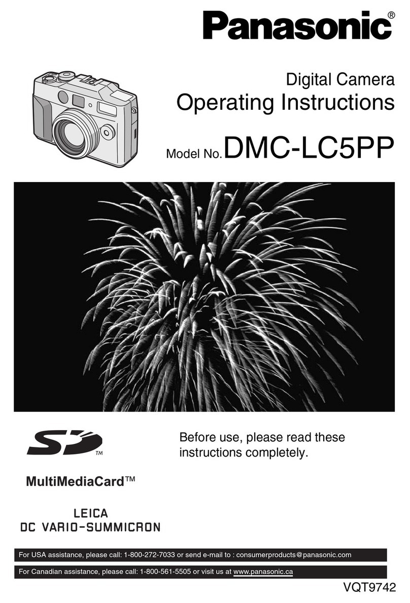 Panasonic Lumix DMC-LC5PP User manual