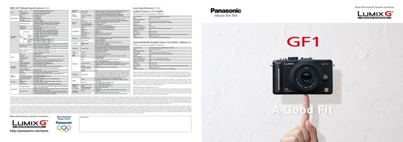Panasonic Lumix DMC-L10 User manual
