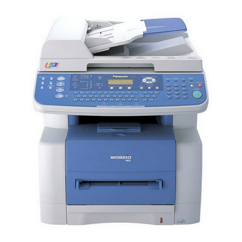 Panasonic DP-180 Network scanner operations