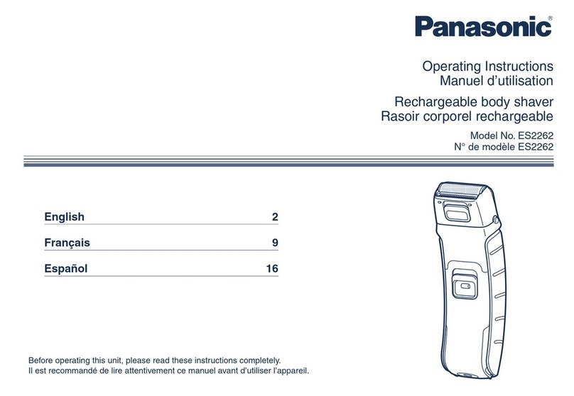 Panasonic ES2262 User manual