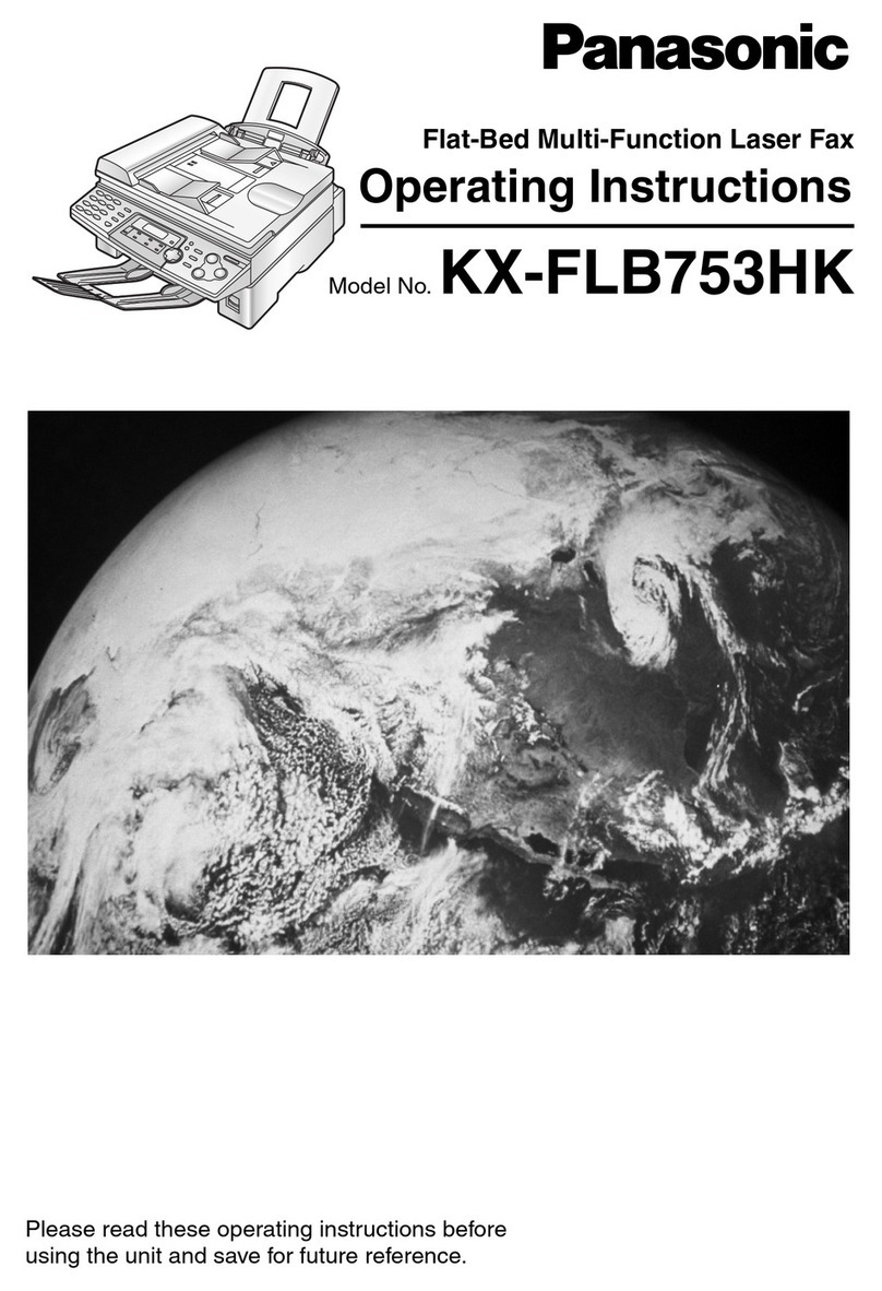 Panasonic KX-FLB753HK operating instructions