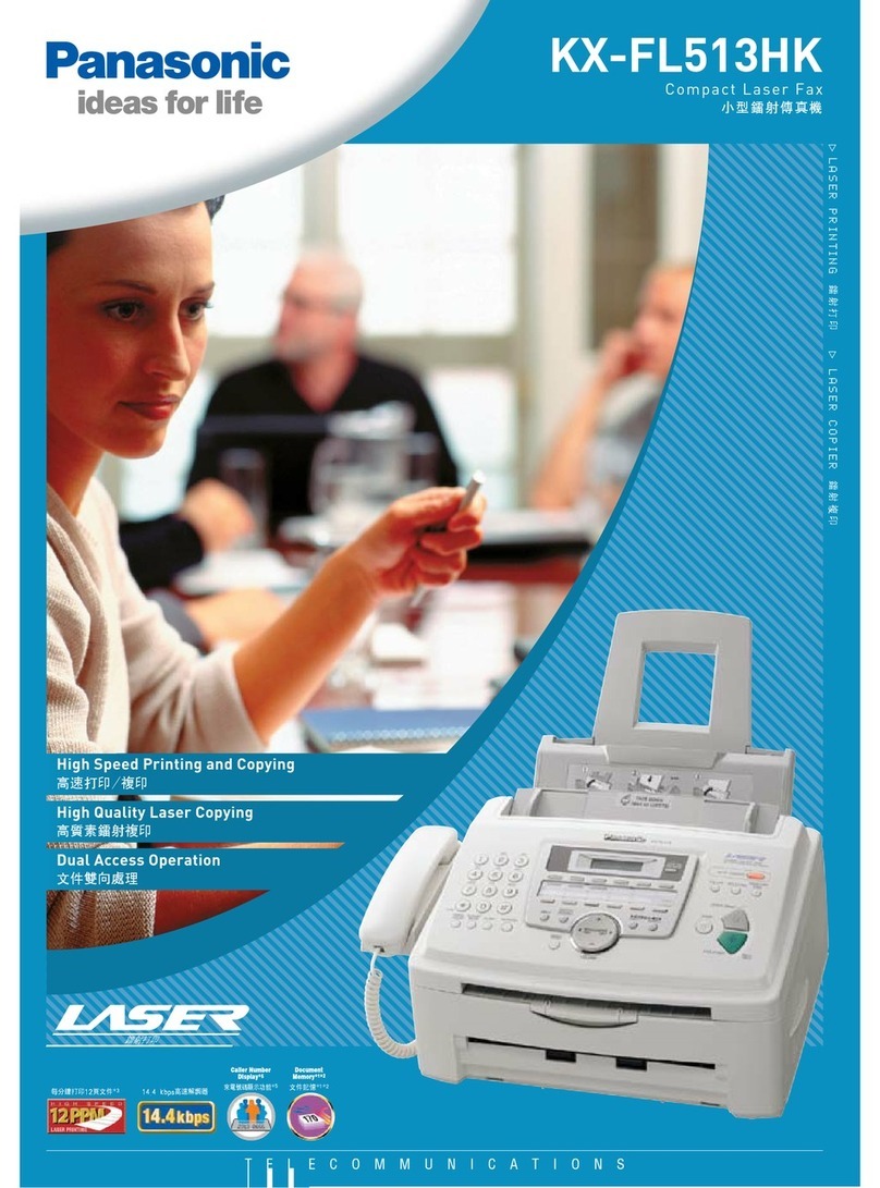 Panasonic KX-FL513HK User manual